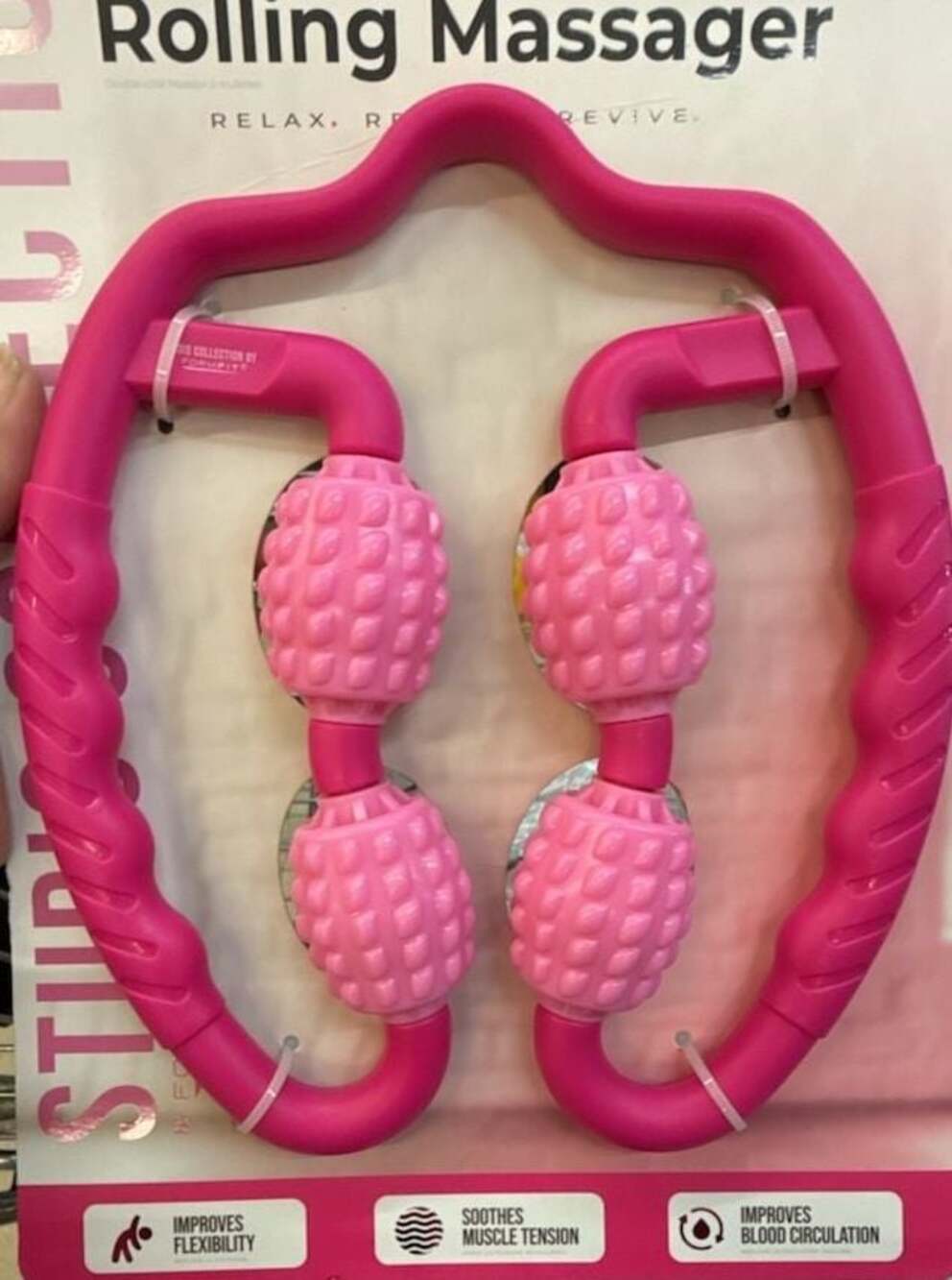 Serenable Leg Massager Roller s 360 degree Handheld for Physical Sports Bodybuil